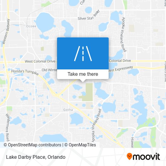 Mapa de Lake Darby Place