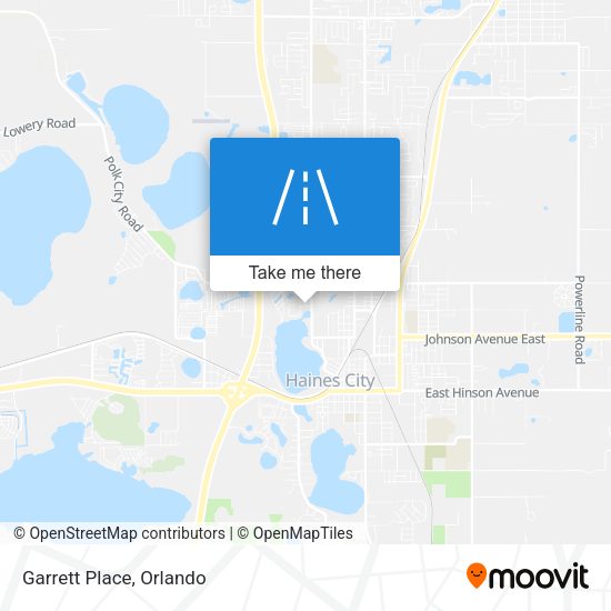 Mapa de Garrett Place