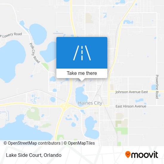 Mapa de Lake Side Court