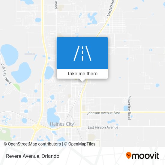 Mapa de Revere Avenue