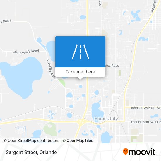 Mapa de Sargent Street