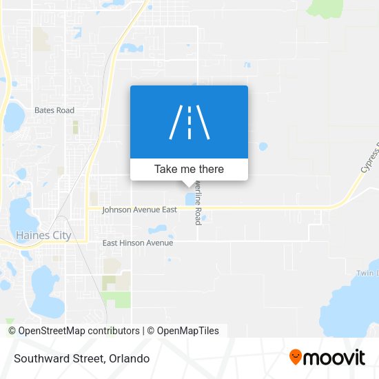 Mapa de Southward Street
