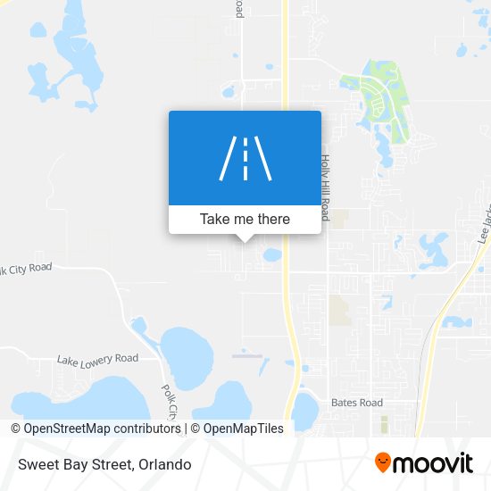 Mapa de Sweet Bay Street
