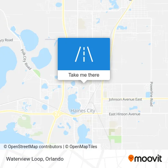 Waterview Loop map