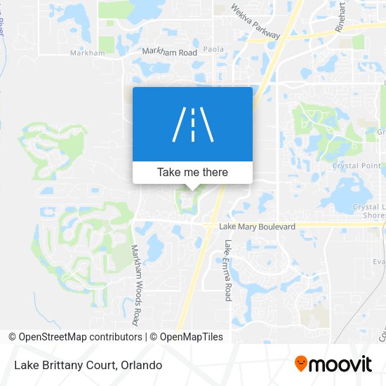Mapa de Lake Brittany Court