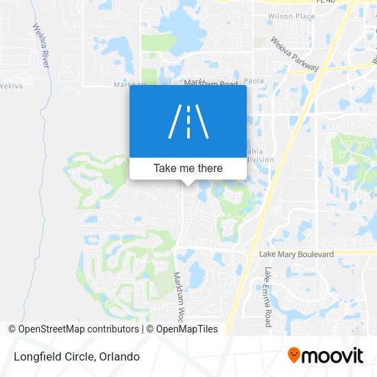 Longfield Circle map