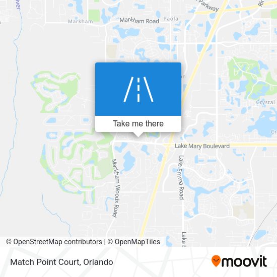 Mapa de Match Point Court