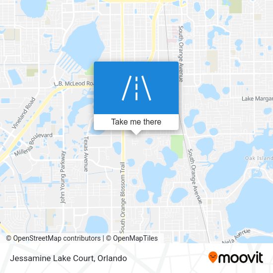 Jessamine Lake Court map