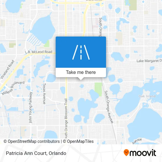 Mapa de Patricia Ann Court