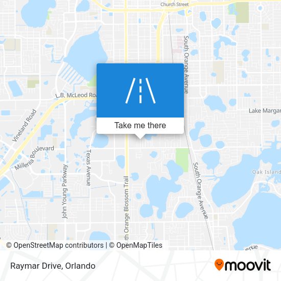 Mapa de Raymar Drive