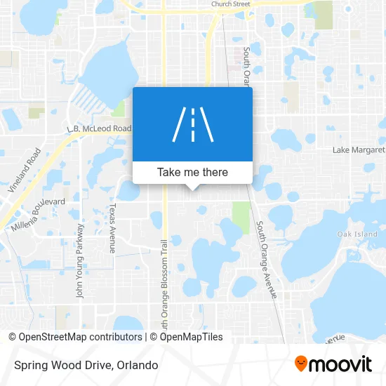 Spring Wood Drive map