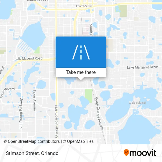Stimson Street map