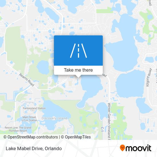 Mapa de Lake Mabel Drive