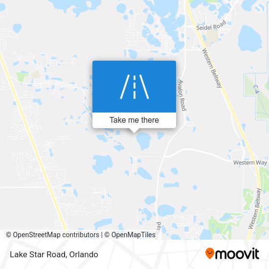 Mapa de Lake Star Road