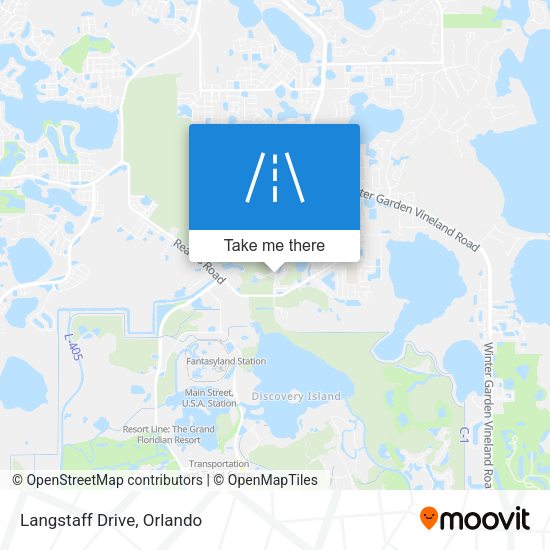 Langstaff Drive map