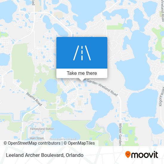 Mapa de Leeland Archer Boulevard