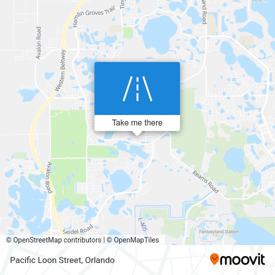 Pacific Loon Street map