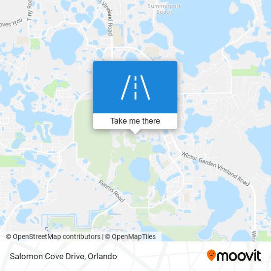 Salomon Cove Drive map