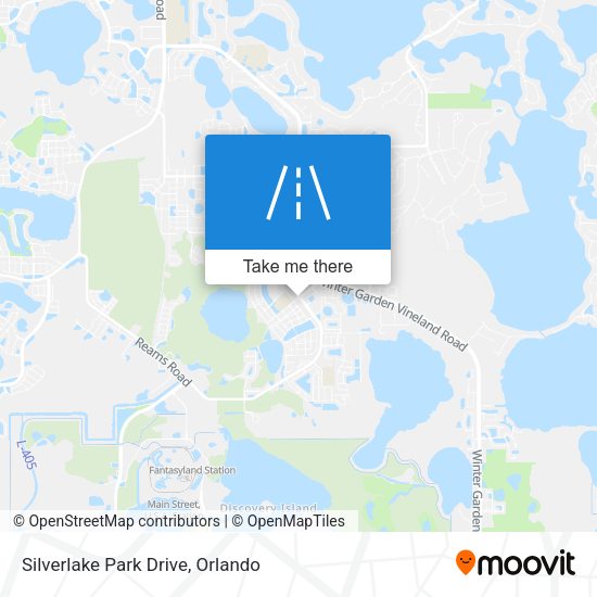 Mapa de Silverlake Park Drive
