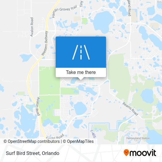 Surf Bird Street map