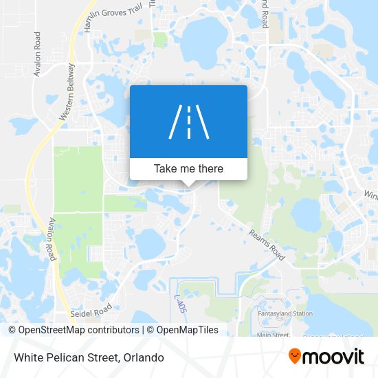 Mapa de White Pelican Street