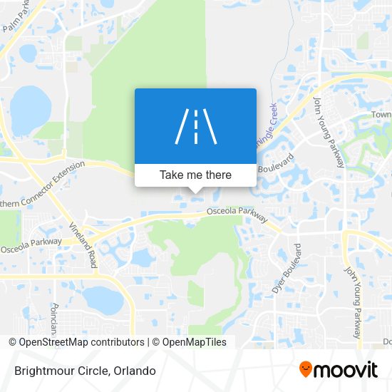 Mapa de Brightmour Circle