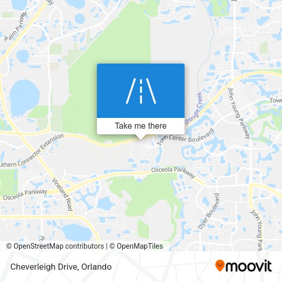 Mapa de Cheverleigh Drive