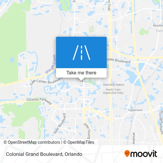 Mapa de Colonial Grand Boulevard