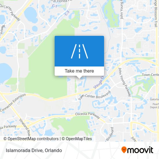 Mapa de Islamorada Drive
