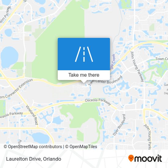 Mapa de Laurelton Drive