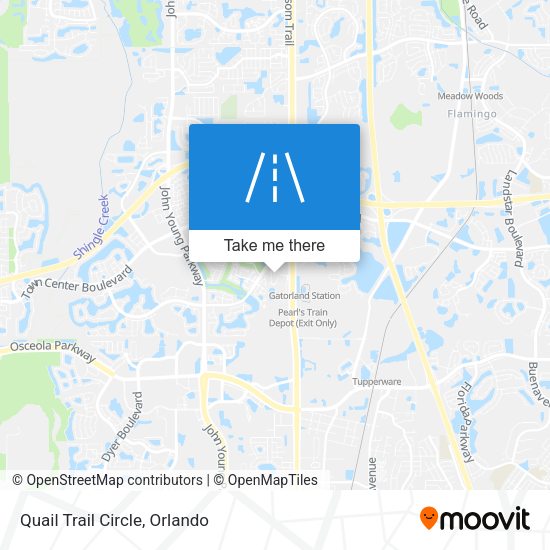 Quail Trail Circle map