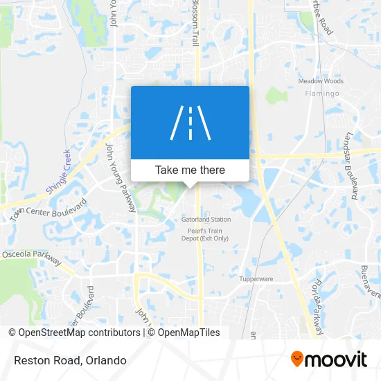 Reston Road map
