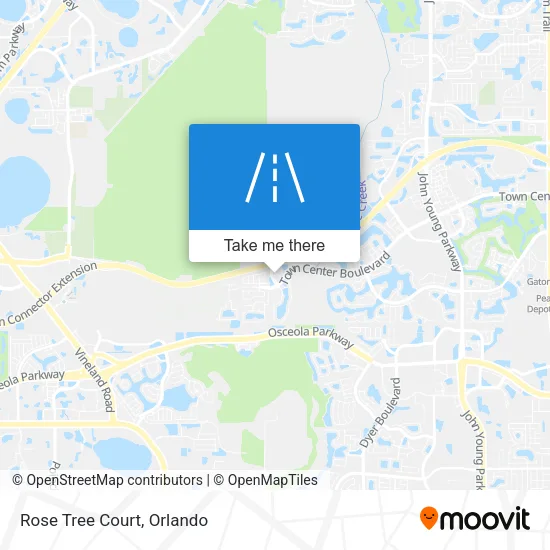 Rose Tree Court map