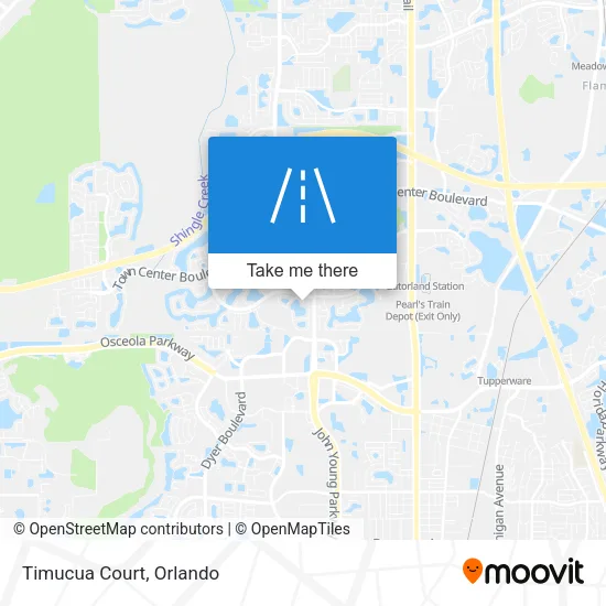 Timucua Court map