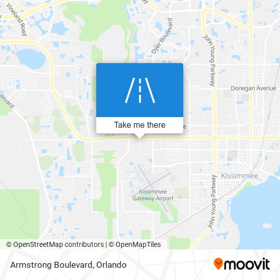 Mapa de Armstrong Boulevard