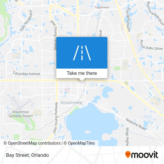 Mapa de Bay Street