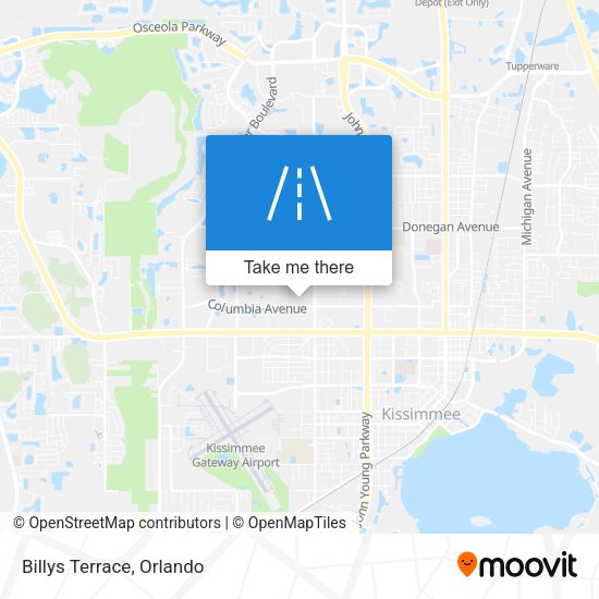 Mapa de Billys Terrace