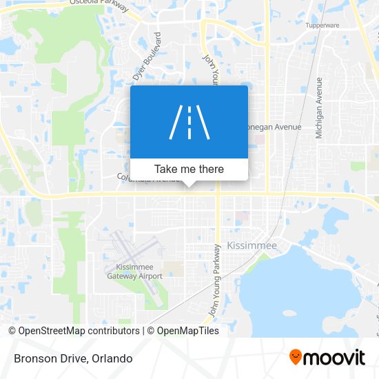 Mapa de Bronson Drive