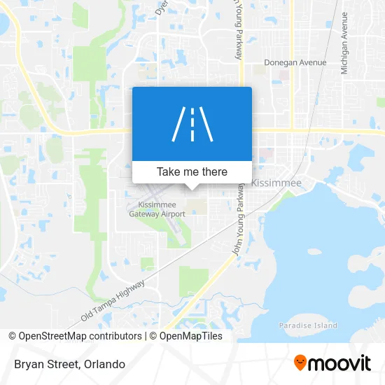 Bryan Street map
