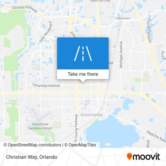 Mapa de Christian Way