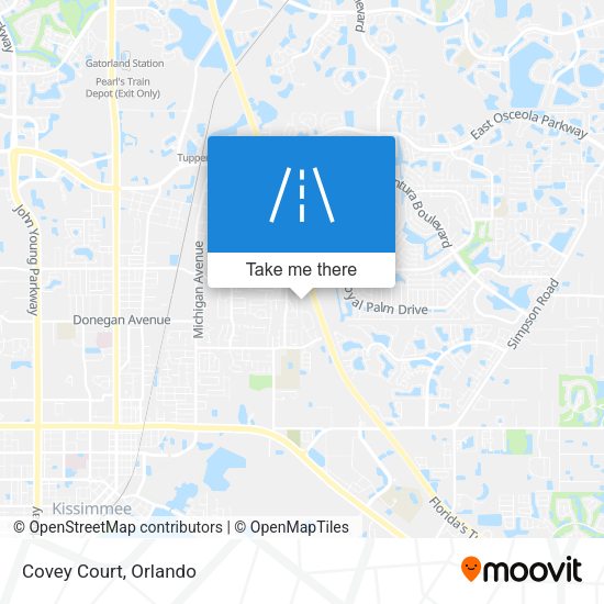 Mapa de Covey Court
