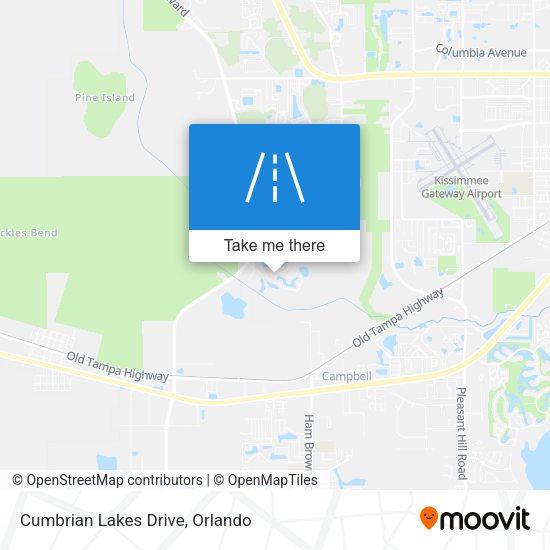 Mapa de Cumbrian Lakes Drive