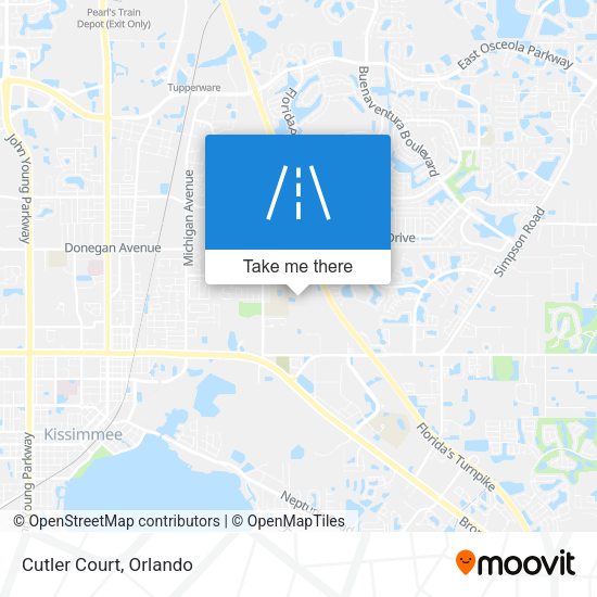 Mapa de Cutler Court