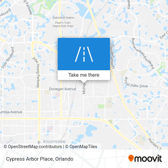 Mapa de Cypress Arbor Place
