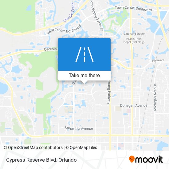 Mapa de Cypress Reserve Blvd
