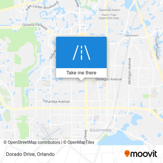 Mapa de Dorado Drive