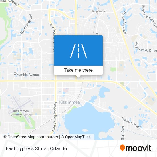 Mapa de East Cypress Street