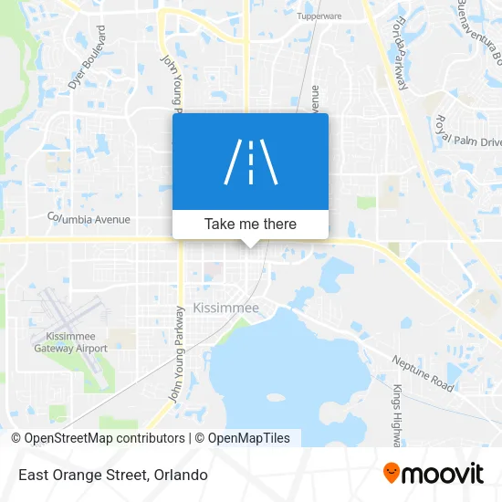 East Orange Street map