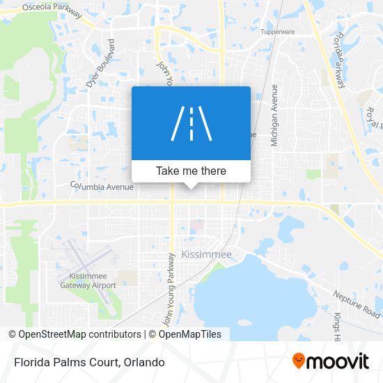 Florida Palms Court map