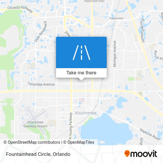 Fountainhead Circle map